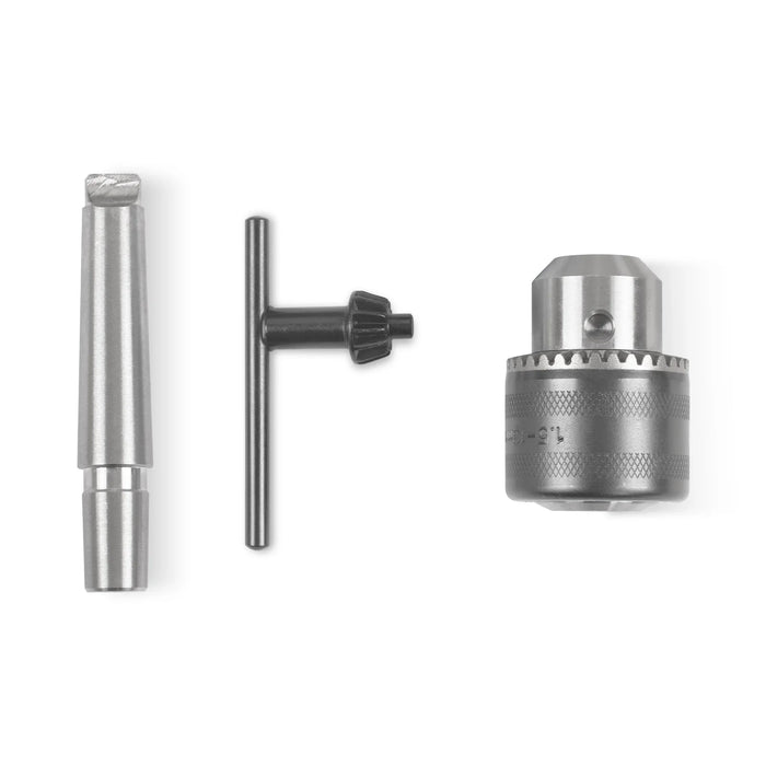 Drill chuck arbor MT2-B16, with Drilling head  1,5 - 13 mm, B16 for SK — detail view