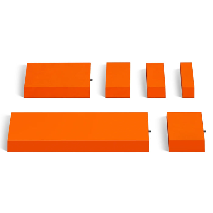 Segmented Clamp Bars Lengths: 0.98(25mm), 1.48(37.5mm), 2.07(52.5mm),