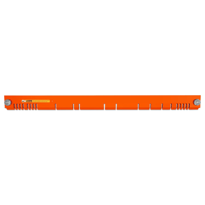 Slotted Clamp Bar 47.24 Inch Long for SKU: 500001 — angle view