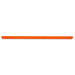 Narrow Clamp Bar 47.24 Inch Long for SKU: 500001 — angle view