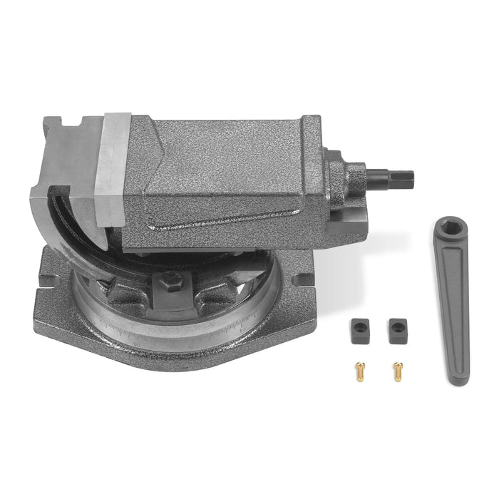 Tilt & Swivel Milling Vise QKH100MM for SKU: 500202 — detail view