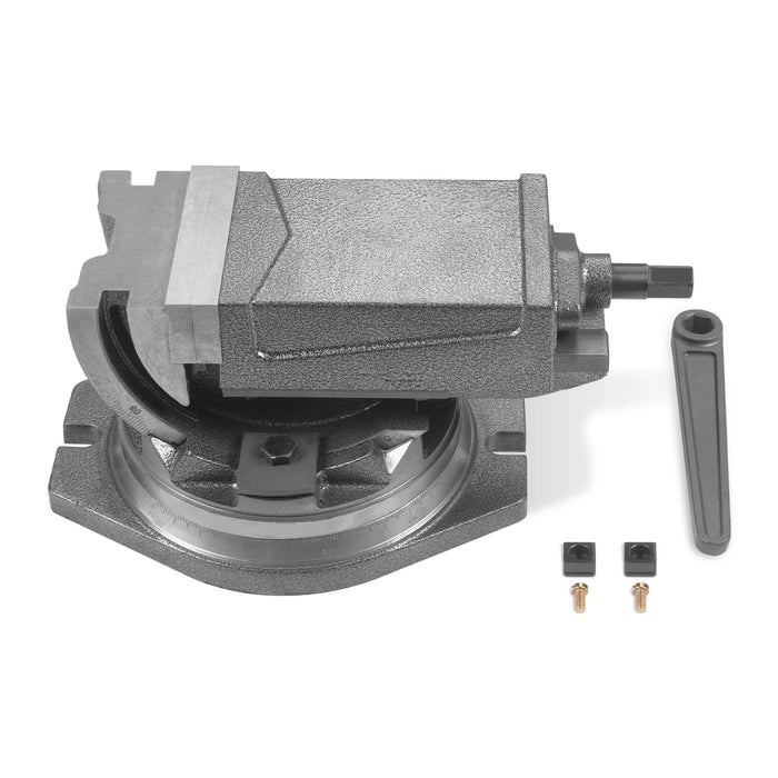 Tilt & Swivel Milling Vise QKH125MM for SKU: 500204 — lifestyle view