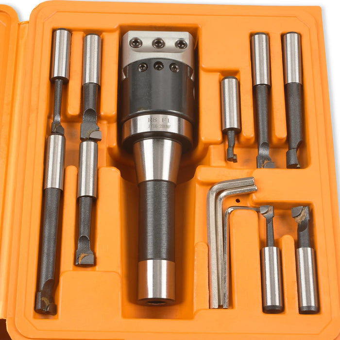 Boring Bar F1-50, R8, 9pcs12mm for SKU: 500200 — lifestyle view