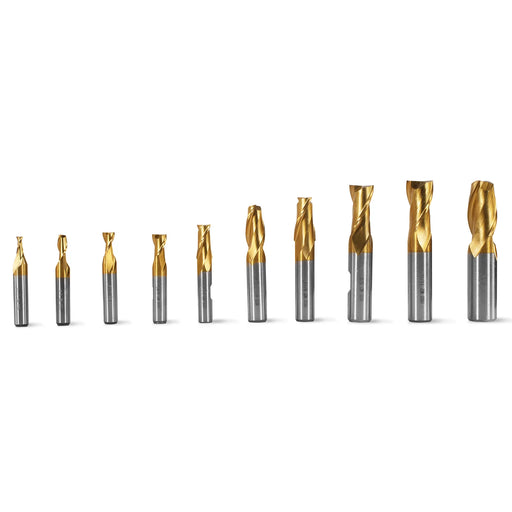 20PCS HSS END MILLS SET for SKU: 500200