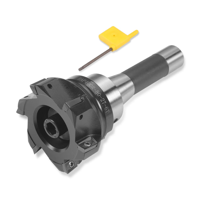 Face Cutting BAP 400R-80-27-6T with Blades+R8-FMB27 for SKU: 500204 — lifestyle view