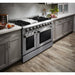 Thor Kitchen 48 in. Propane Gas Burner/Electric Oven 6.7 cu. ft. Range in Stainless Steel, HRD4803ULP Thor Kitchen