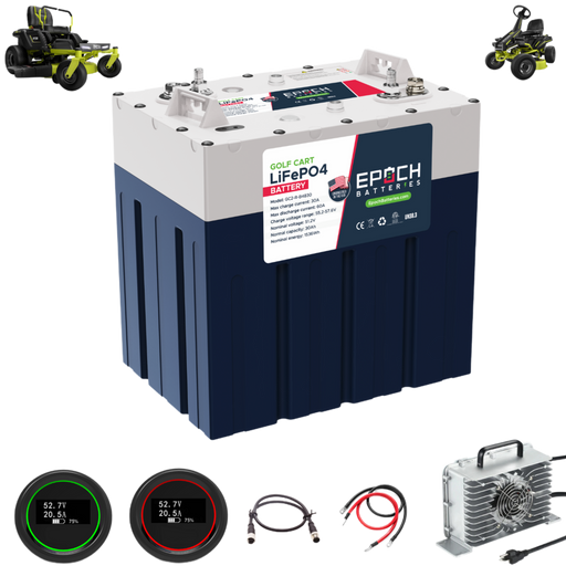 Epoch 48V 30Ah Ryobi replacement kit — front view