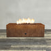 Starfire Designs Metal Gravity 48" x 24" Linear Corten Steel Gas Fire Pit Starfire Designs