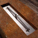 Starfire Designs Metal Gravity 48" x 24" Linear Corten Steel Gas Fire Pit Starfire Designs
