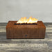 Starfire Designs Metal Gravity 48" x 24" Linear Corten Steel Gas Fire Pit Starfire Designs