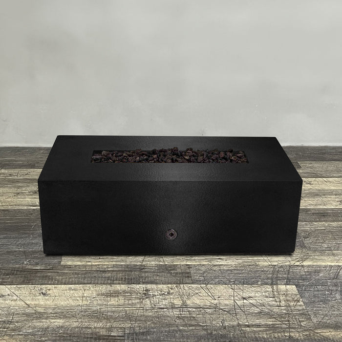 Starfire Designs Gravity 48" x 24" Linear Powder Coated Steel Gas Fire Pit Starfire Designs