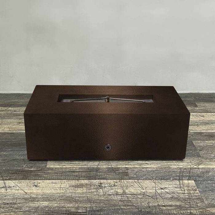 Starfire Designs Gravity 48" x 24" Linear Powder Coated Steel Gas Fire Pit Starfire Designs