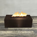 Starfire Designs Gravity 48" x 24" Linear Powder Coated Steel Gas Fire Pit Starfire Designs