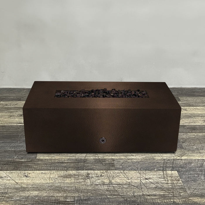 Starfire Designs Gravity 48" x 24" Linear Powder Coated Steel Gas Fire Pit Starfire Designs