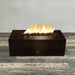 Starfire Designs Gravity 48" x 24" Linear Powder Coated Steel Gas Fire Pit Starfire Designs