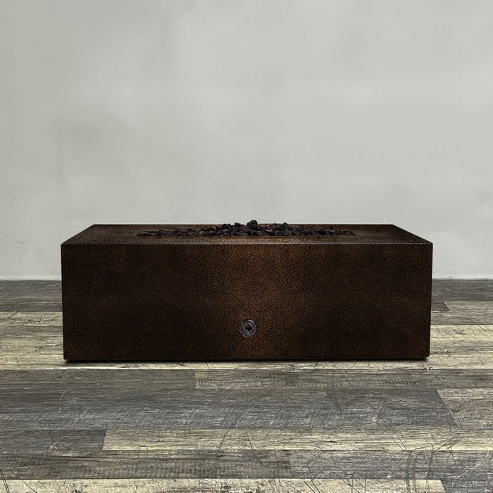 Starfire Designs Gravity 48" x 24" Linear Powder Coated Steel Gas Fire Pit Starfire Designs