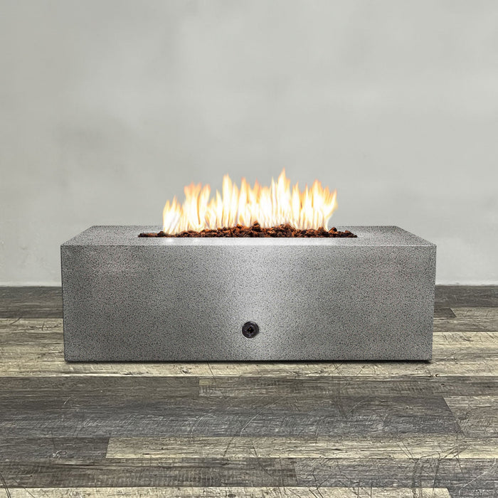 Starfire Designs Gravity 48" x 24" Linear Powder Coated Steel Gas Fire Pit Starfire Designs