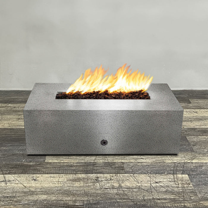 Starfire Designs Gravity 48" x 24" Linear Powder Coated Steel Gas Fire Pit Starfire Designs