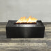 Starfire Designs Gravity 48" x 24" Linear Powder Coated Steel Gas Fire Pit Starfire Designs