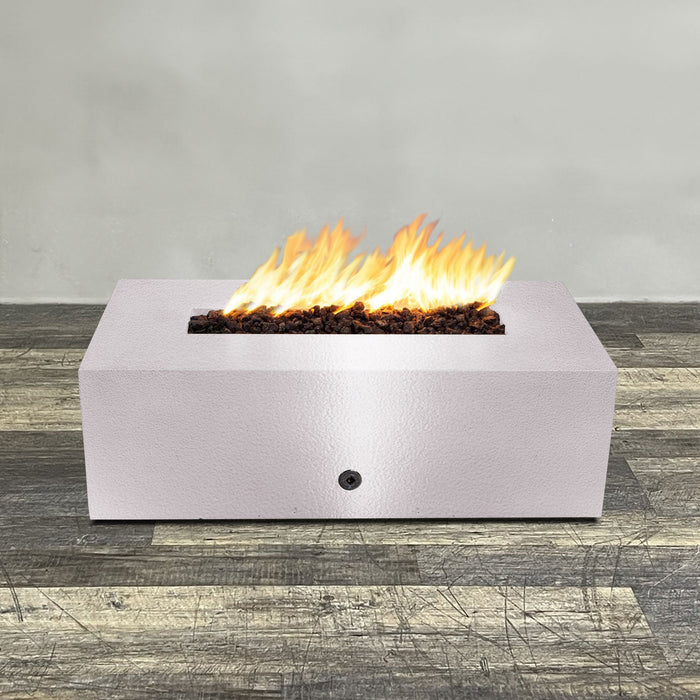 Starfire Designs Gravity 48" x 24" Linear Powder Coated Steel Gas Fire Pit Starfire Designs