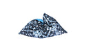 Ledge Lounger Laze Pillow — Shibori Blue
