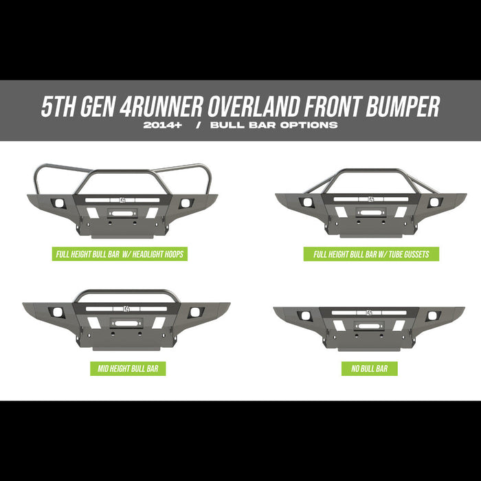 C4 Fabrication 2014-2024 Toyota 4Runner Overland Series Front Bumper – image 2 of 15
