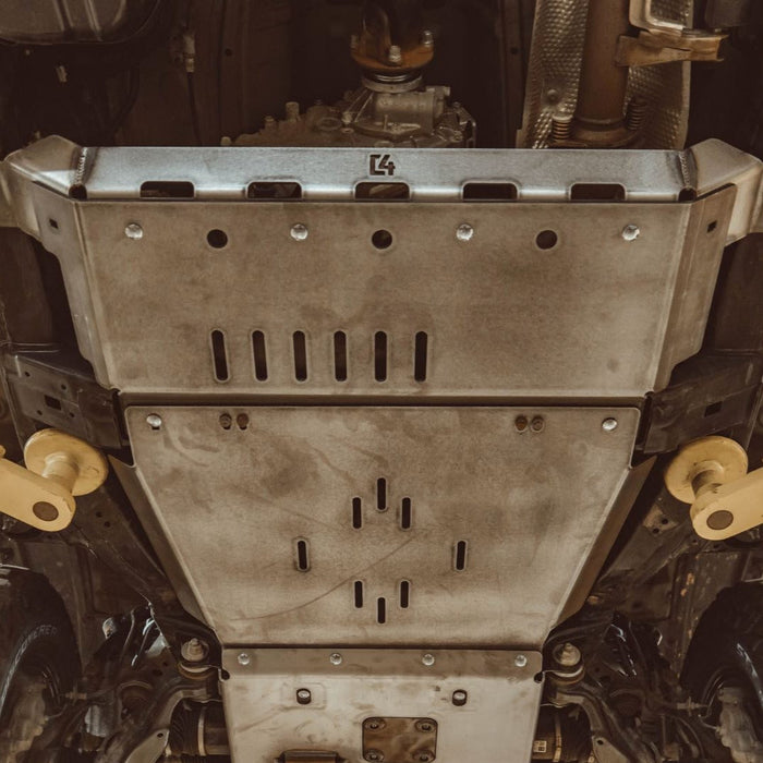 C4 Fabrication 2010-2024 Toyota 4Runner Rear Skid Plates – image 5 of 9