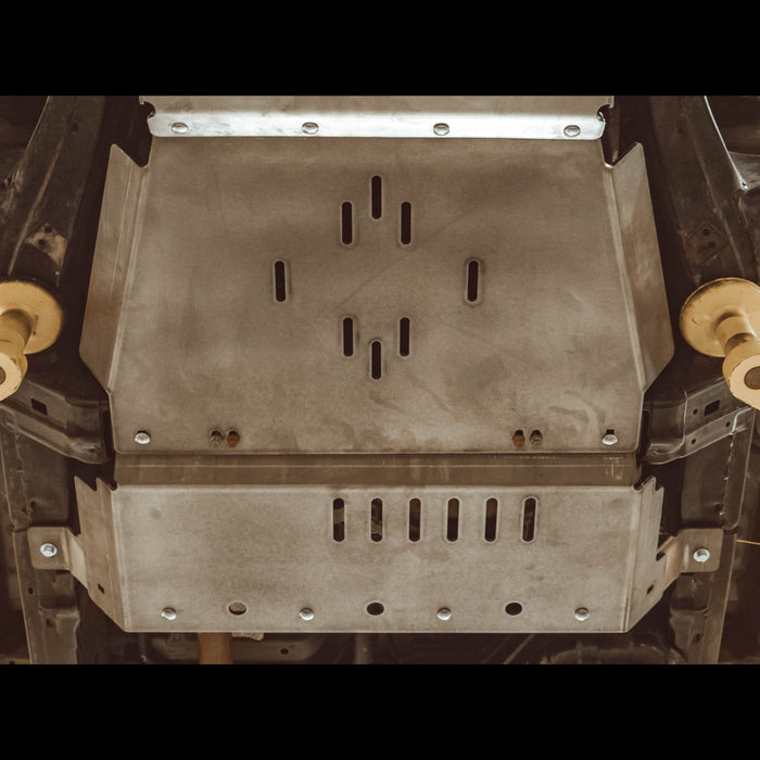 C4 Fabrication 2003-2023 Toyota Lexus GX460 Rear Skid Plates – image 7 of 7