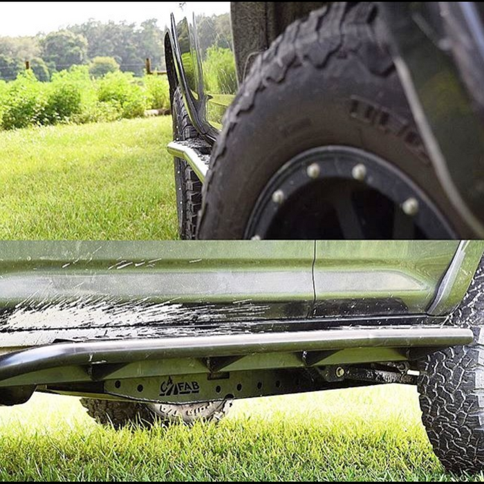 C4 Fabrication 2014-2024 Toyota 4Runner Rock Sliders – image 14 of 15