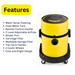 SANITMAX SM20 Professional Wet & Dry Shampoo Vacuum Cleaner – Multi-Function Carpet & Upholstery... - Lifestyle View