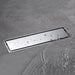 wonderland shower inc Chrome brass floor drain 11.8inch x 4.3 inch Shower Accessory - Detail View