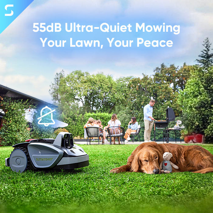 Sunseeker V3 Wireless Robot Lawn Mower wire-free robot lawn mower, view 3