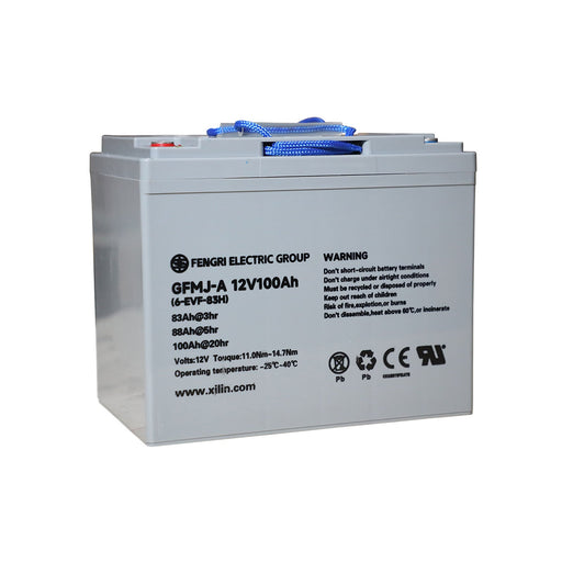 Xilin part 12V/100Ah GEL Battery for Xilin CBD20WE-19