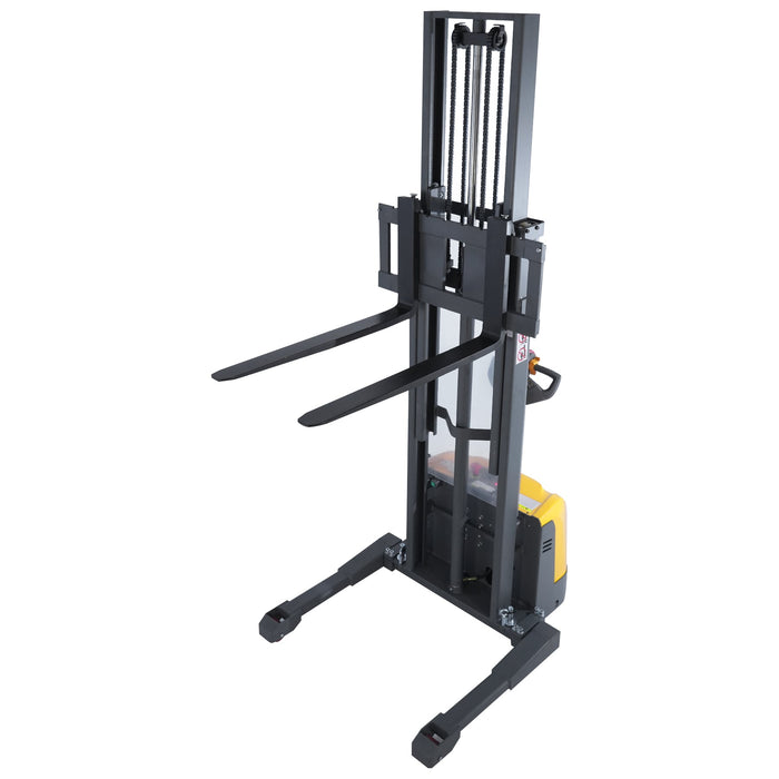Xilin CTD15R-EN-98 full electric stacker battery and drive unit detail