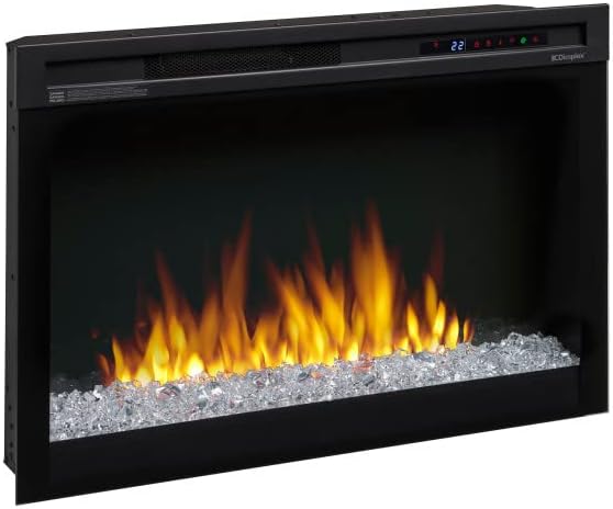 Dimplex 33 Inch Multi-Fire XHD Firebox with Acrylic Ember Media Bed (XHD33G) Dimplex