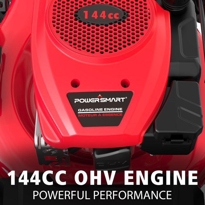 PowerSmart 21'' 144cc Gas Push 2-in-1 Lawn Mower V8721C