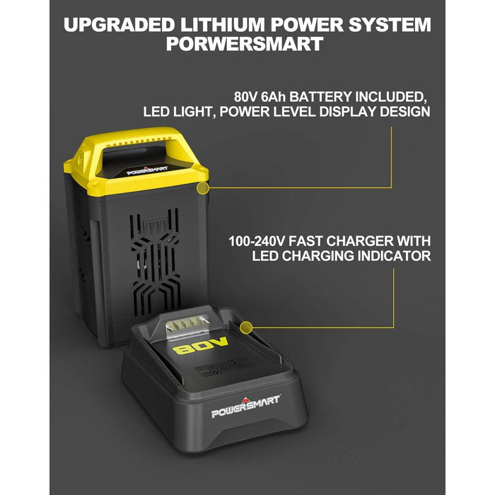 PowerSmart 80V 6Ah Lithium-Ion Replacement Battery DB2108