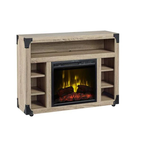 Dimplex Chelsea 37-Inch Media Console with 18-Inch Electric Fireplace in Distressed Oak (C3P18LJ-2086DO) Dimplex