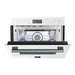Forno Oliena Espresso 24-Inch 1.6 Cu.ft Compact Oven in White with Stainless Steel Handle (FMWDR3093-24WHT) FORNO