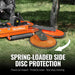 60 in Orchard Finish Mower,  3 Point Hitch Cat.1,  Hydraulic Offset, — dimensions diagram