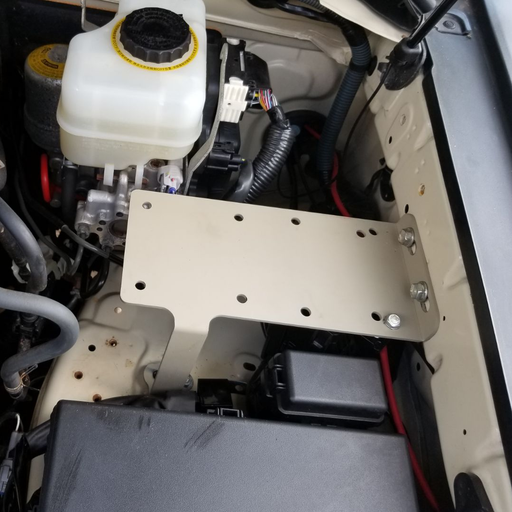C4 Fabrication 2010-2019 Toyota 4Runner Engine Bay Accessory Tray - Driver Side – image 2 of 8
