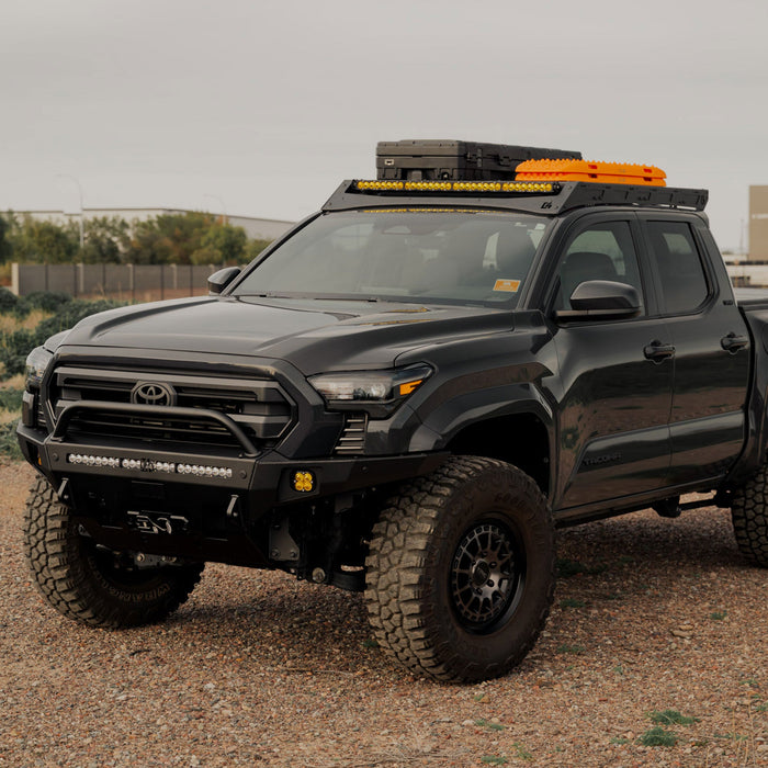 C4 Fabrication 2024-2026 Toyota Tacoma Roof Rack with Optional Light Bar Mount – image 10 of 22