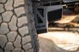 DV8 Offroad 2024-2026 Toyota Tacoma & 4Runner Rear Shock & Link Skid Plates – installed on vehicle, image 11 of 18