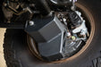 DV8 Offroad 2024-2026 Toyota Tacoma & 4Runner Rear Shock & Link Skid Plates – installed on vehicle, image 8 of 18