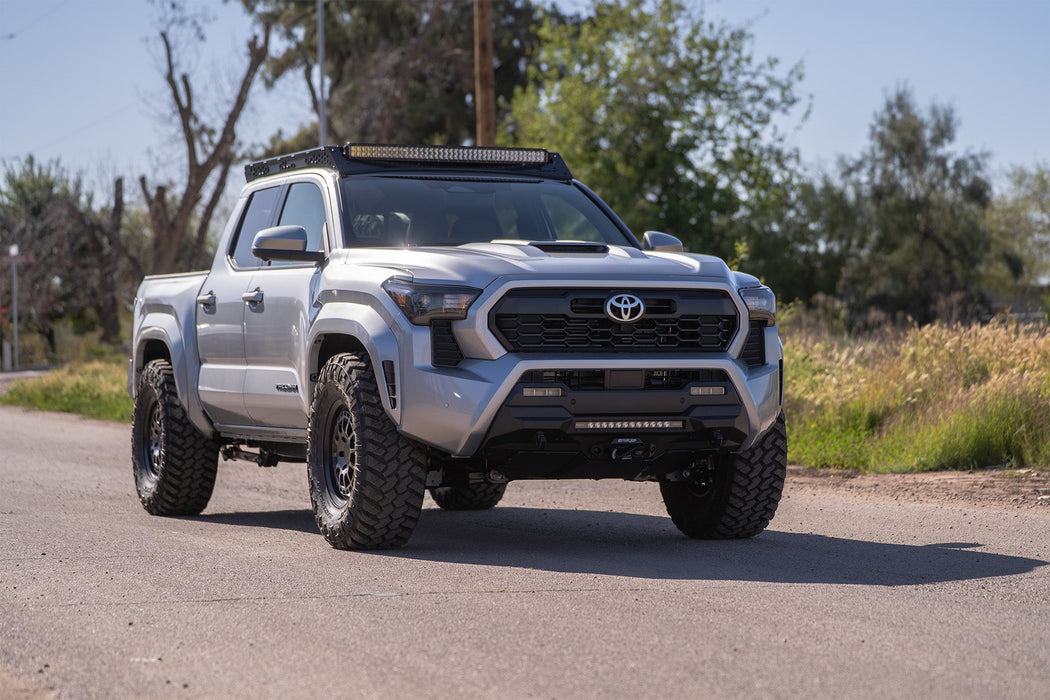 Addictive Desert Designs 2024-2026 Toyota Tacoma Stealth Center Mount Winch Front Bumper – on the trail, image 12 of 16