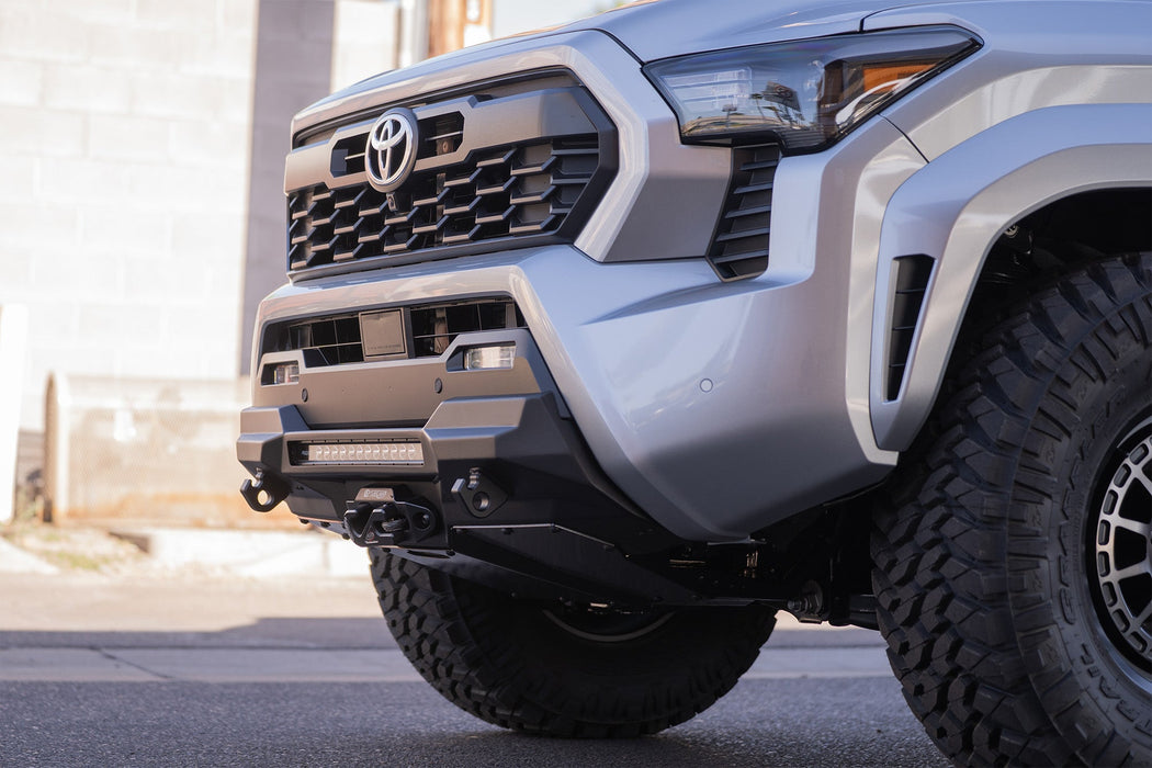 Addictive Desert Designs 2024-2026 Toyota Tacoma Stealth Center Mount Winch Front Bumper – on the trail, image 15 of 16