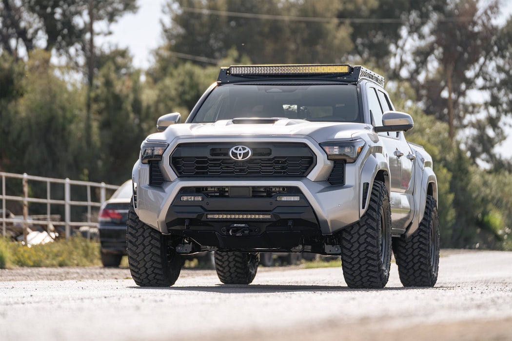 Addictive Desert Designs 2024-2026 Toyota Tacoma Stealth Center Mount Winch Front Bumper – on the trail, image 13 of 16