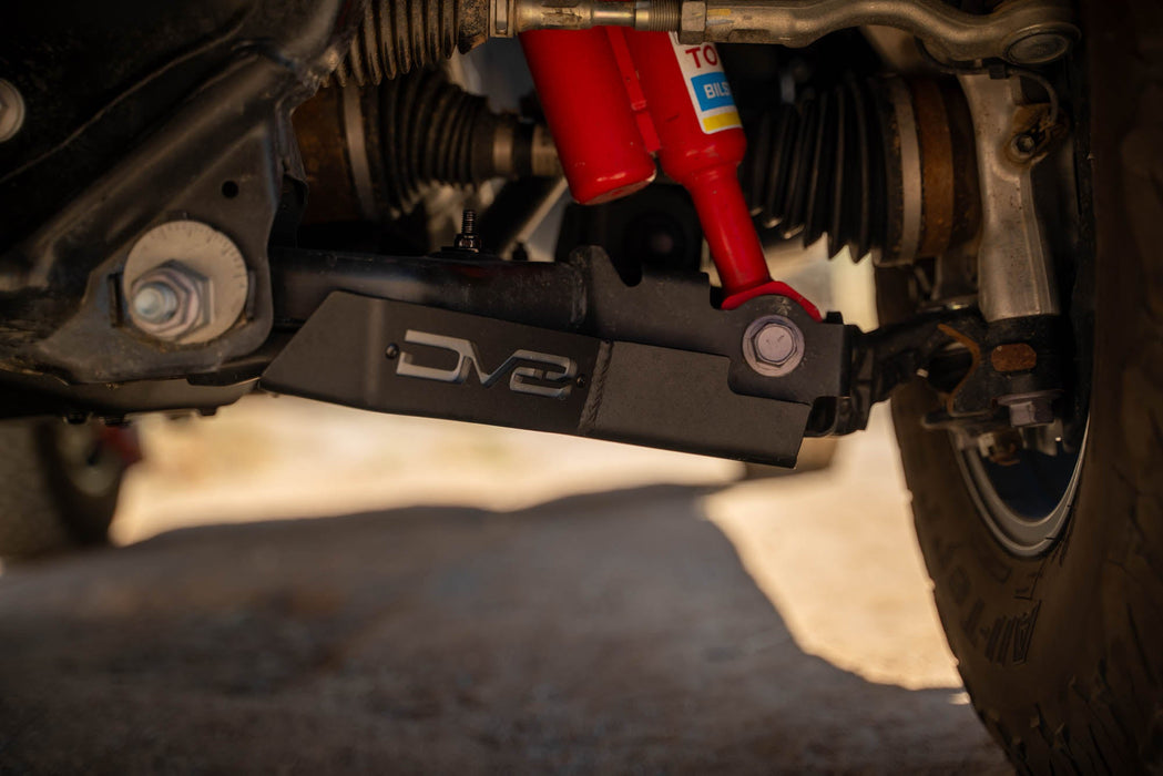 DV8 Offroad 2024-2026 Toyota Tacoma A-Arm Skid Plates – installed on vehicle, image 10 of 20