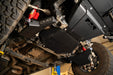 DV8 Offroad 2024-2026 Toyota Tacoma A-Arm Skid Plates – installed on vehicle, image 9 of 20