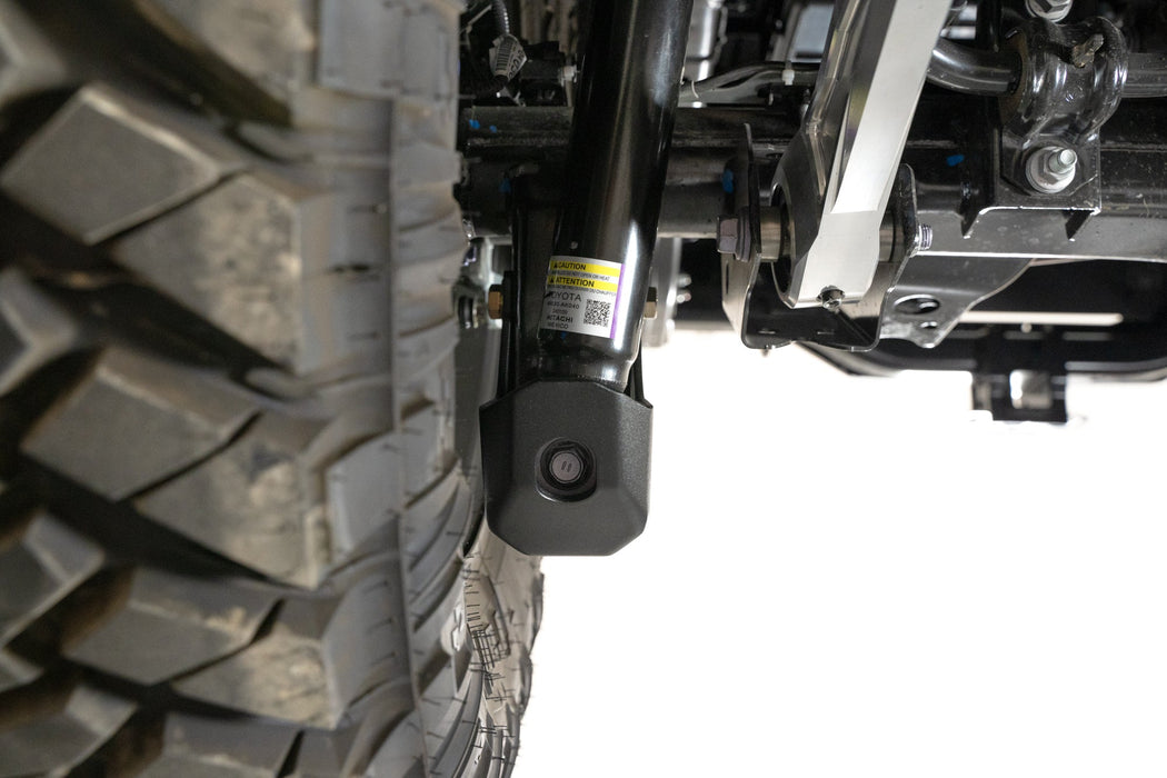 Rago Fabrication 2024-2026 Toyota Tacoma Rear Shock Guards – installed on vehicle, image 7 of 11